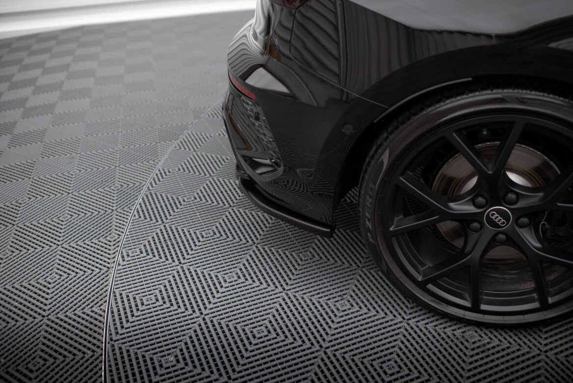 Heck Ansatz Flaps Diffusor V.1 für Audi RS3 Sportback 8Y   Maxton Design