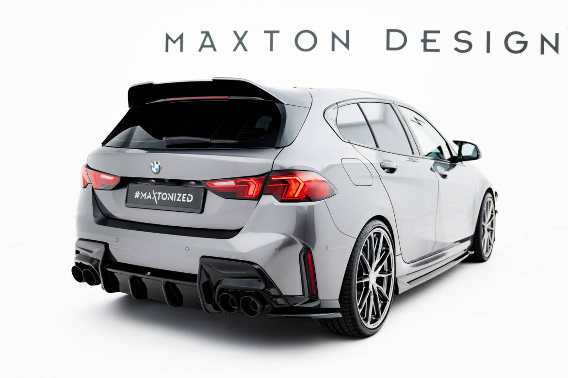 Heck Ansatz Flaps Diffusor V.1 für BMW M135i F70   Maxton Design