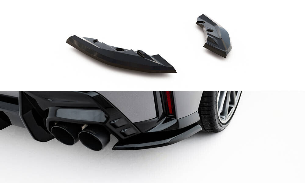 Heck Ansatz Flaps Diffusor V.1 für BMW M135i F70   Maxton Design