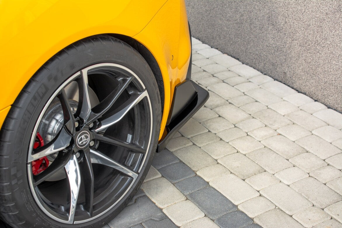 Heck Ansatz Flaps Diffusor V.1 für Toyota Supra Mk5   Maxton Design