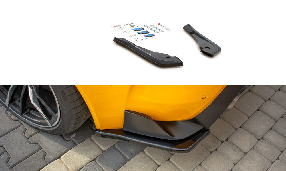 Heck Ansatz Flaps Diffusor V.1 für Toyota Supra Mk5   Maxton Design