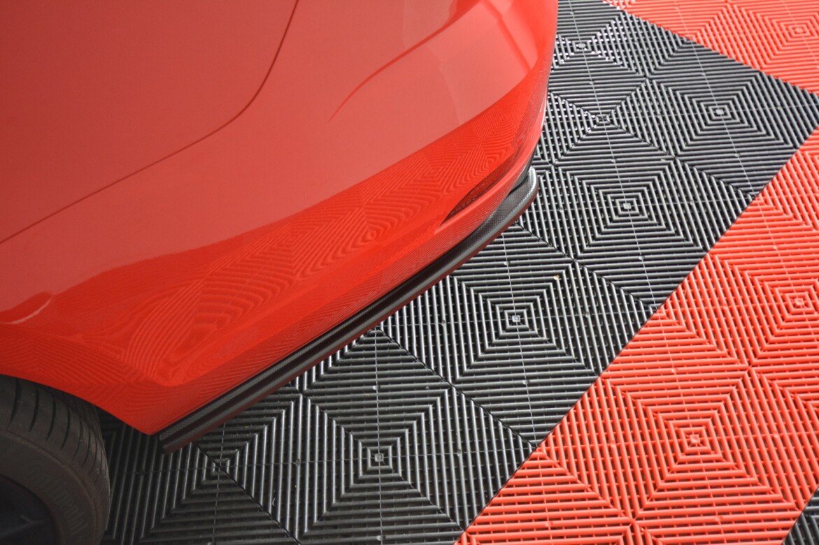 Heck Ansatz Flaps Diffusor V.1 für VW GOLF 7 R VARIANT FACELIFT   Maxton Design