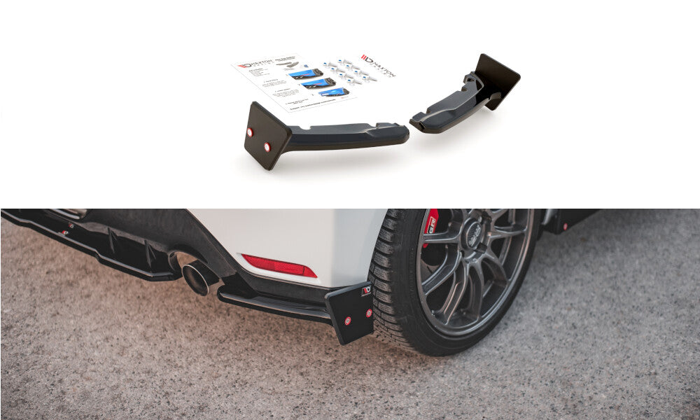 Heck Ansatz Flaps Diffusor V.2 +Flaps für Toyota GR Yaris   Maxton Design
