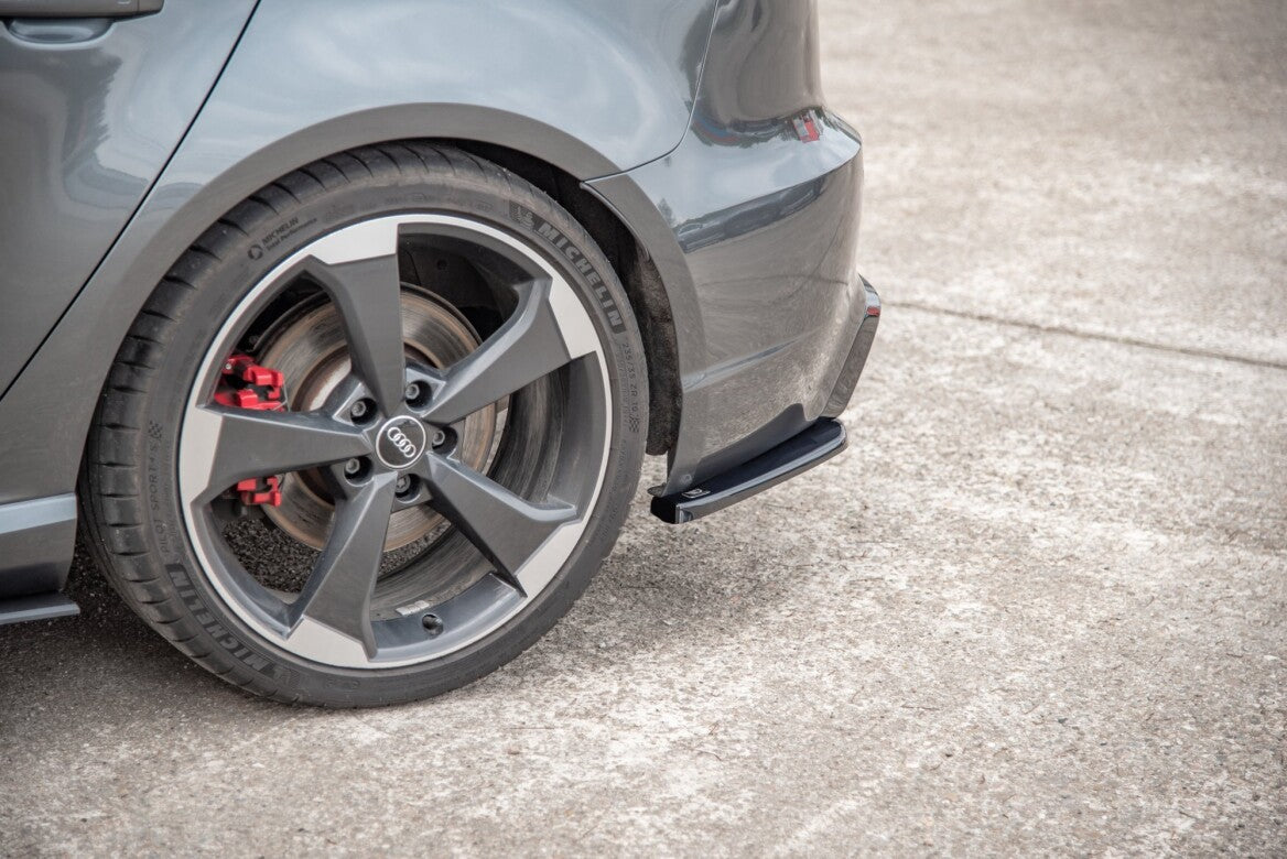 Heck Ansatz Flaps Diffusor V.2 für Audi RS3 8V Sportback   Maxton Design