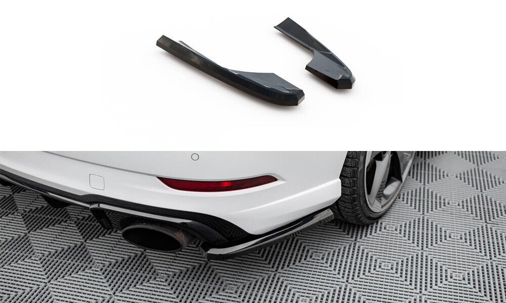 Heck Ansatz Flaps Diffusor V.2 für Audi RS3 Limousine 8V Facelift   Maxton Design
