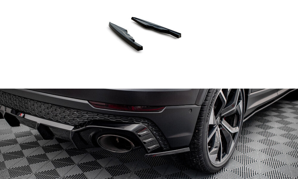 Heck Ansatz Flaps Diffusor V.2 für Audi RSQ8   Maxton Design