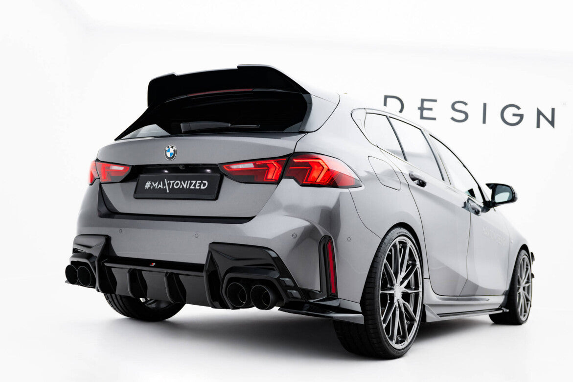 Heck Ansatz Flaps Diffusor V.2 für BMW M135i F70   Maxton Design