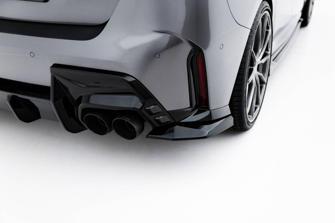 Heck Ansatz Flaps Diffusor V.2 für BMW M135i F70   Maxton Design