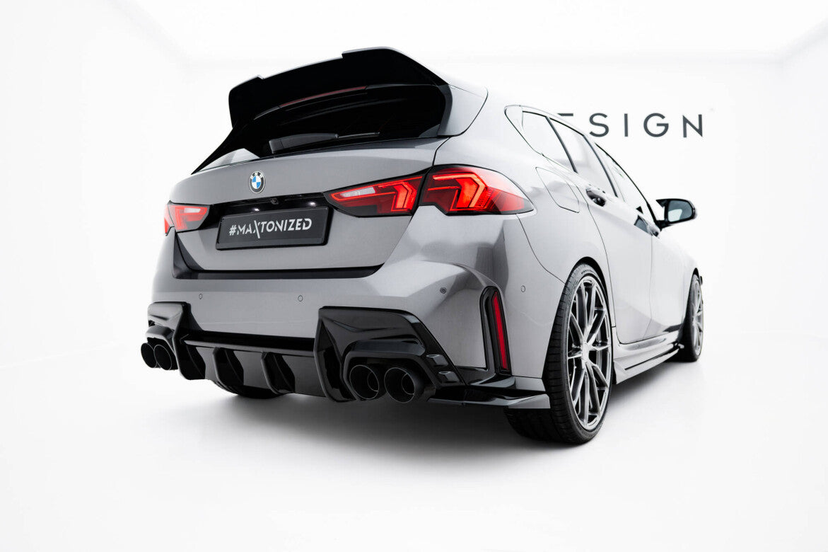 Heck Ansatz Flaps Diffusor V.2 für BMW M135i F70   Maxton Design