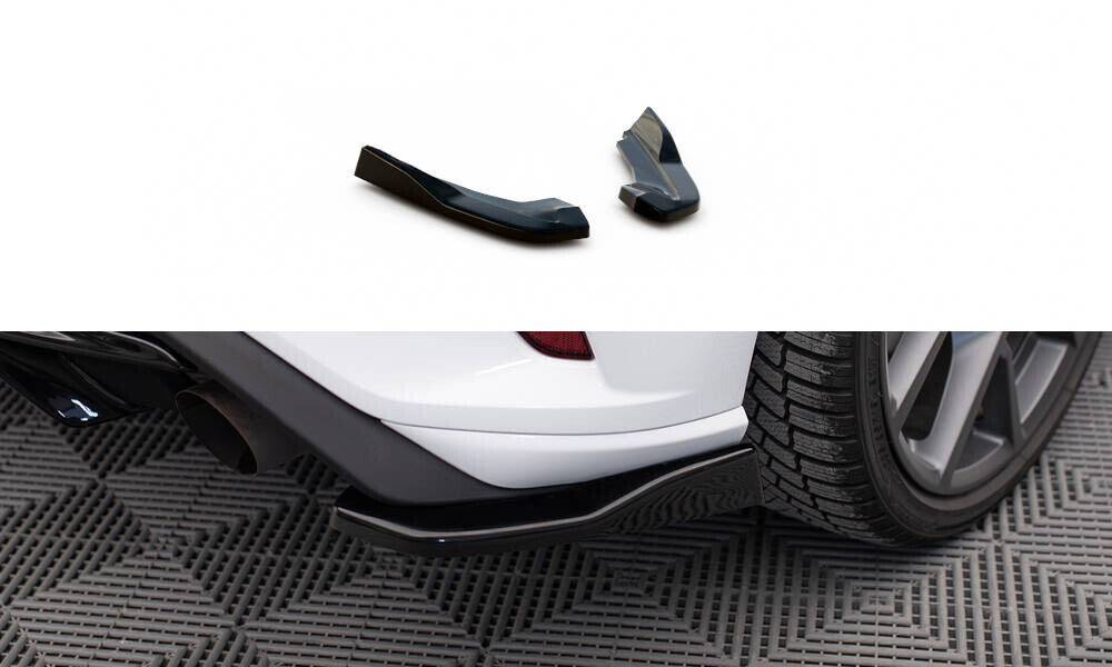 Heck Ansatz Flaps Diffusor V.2 für Ford Focus ST Mk4   Maxton Design