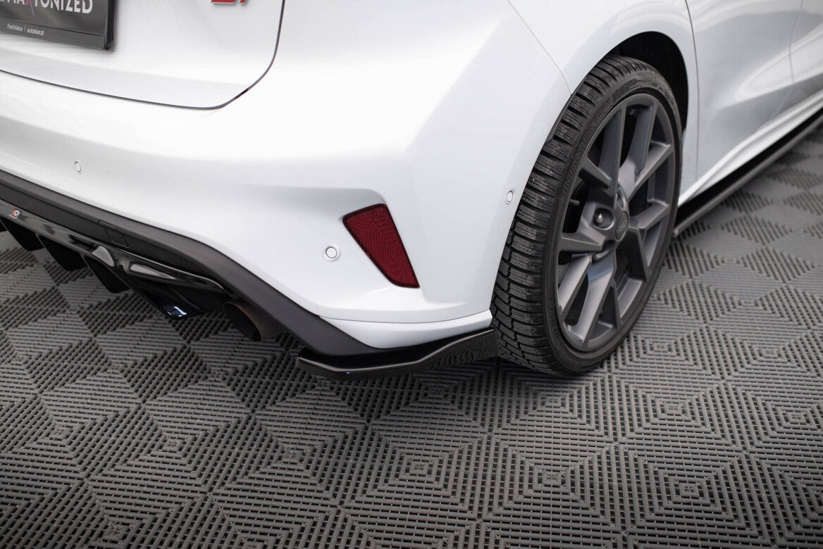 Heck Ansatz Flaps Diffusor V.2 für Ford Focus ST Mk4   Maxton Design