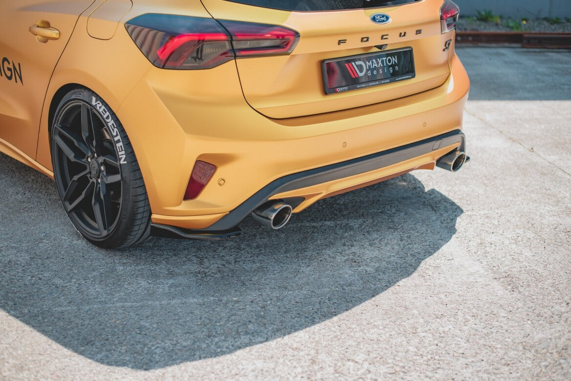 Heck Ansatz Flaps Diffusor V.2 für Ford Focus ST Mk4   Maxton Design