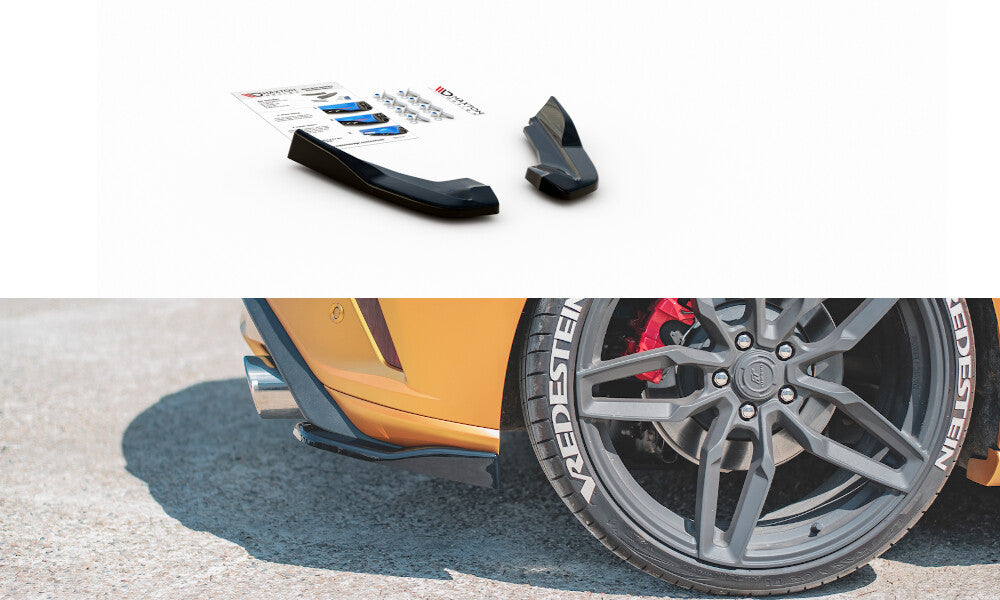 Heck Ansatz Flaps Diffusor V.2 für Ford Focus ST Mk4   Maxton Design