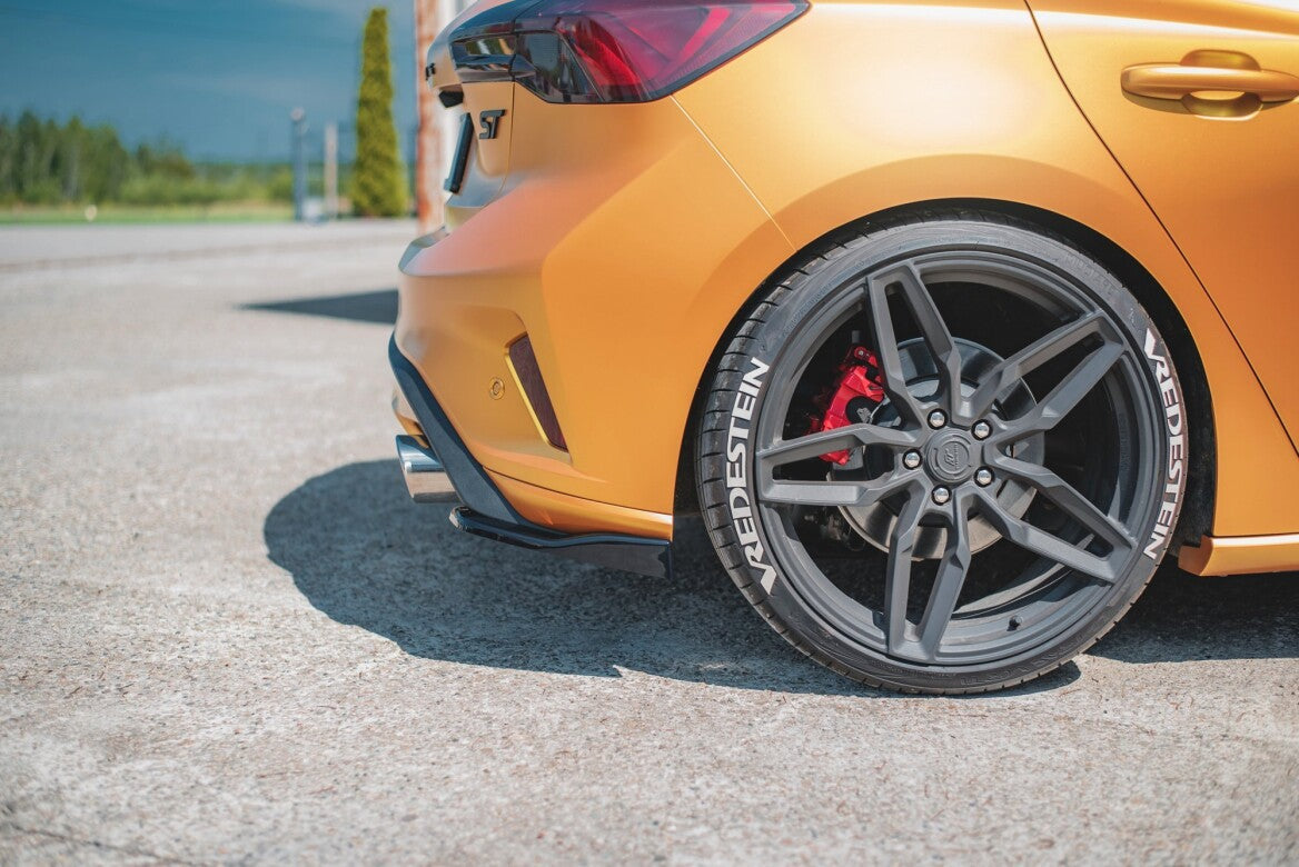Heck Ansatz Flaps Diffusor V.2 für Ford Focus ST Mk4   Maxton Design