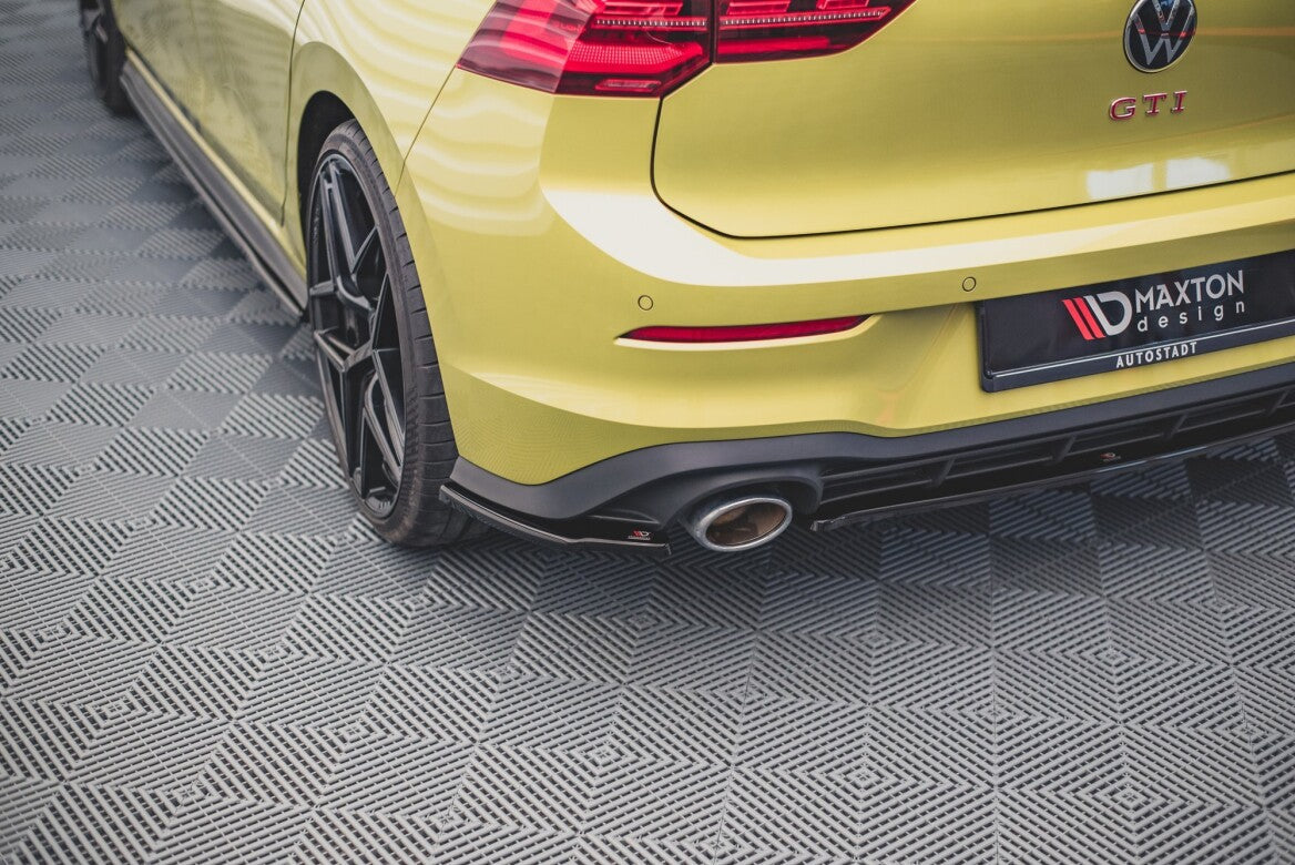 Heck Ansatz Flaps Diffusor V.2 für VW Golf 8 GTI Clubsport   Maxton Design