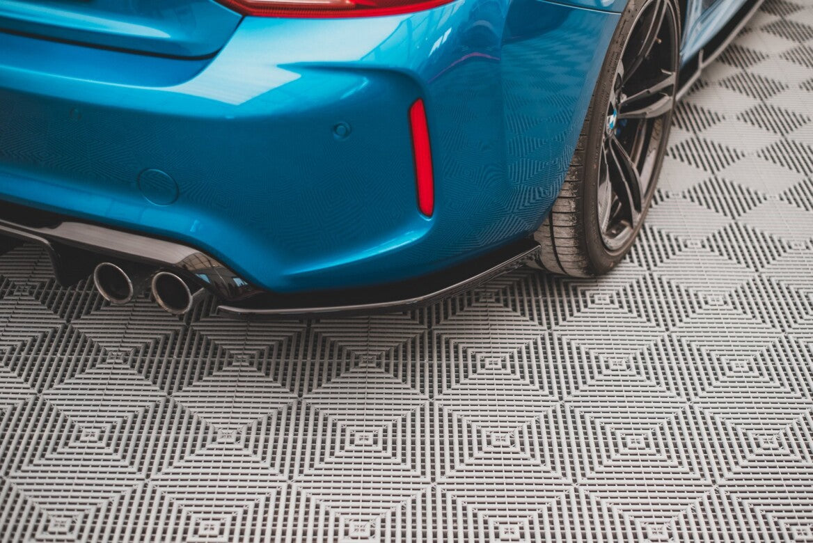 Heck Ansatz Flaps Diffusor V.3 für BMW M2 F87   Maxton Design