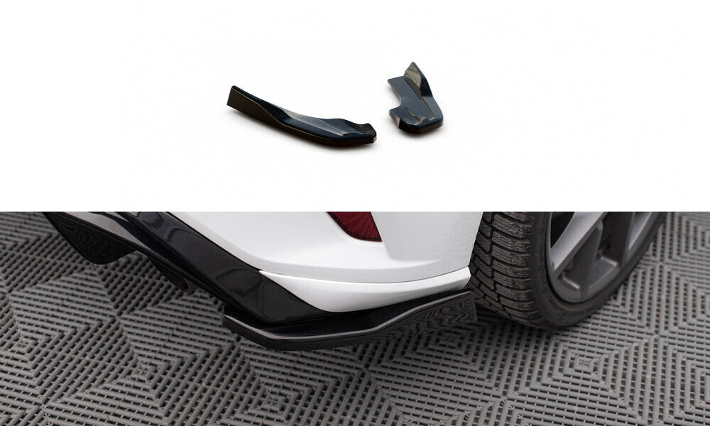 Heck Ansatz Flaps Diffusor V.3 für Ford Focus ST Mk4   Maxton Design