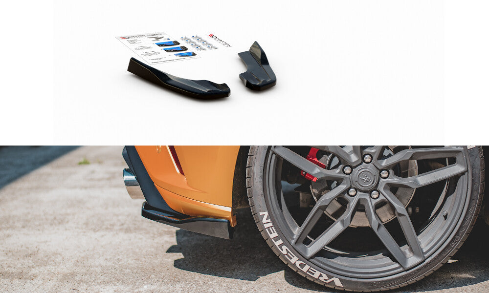 Heck Ansatz Flaps Diffusor V.3 für Ford Focus ST Mk4   Maxton Design