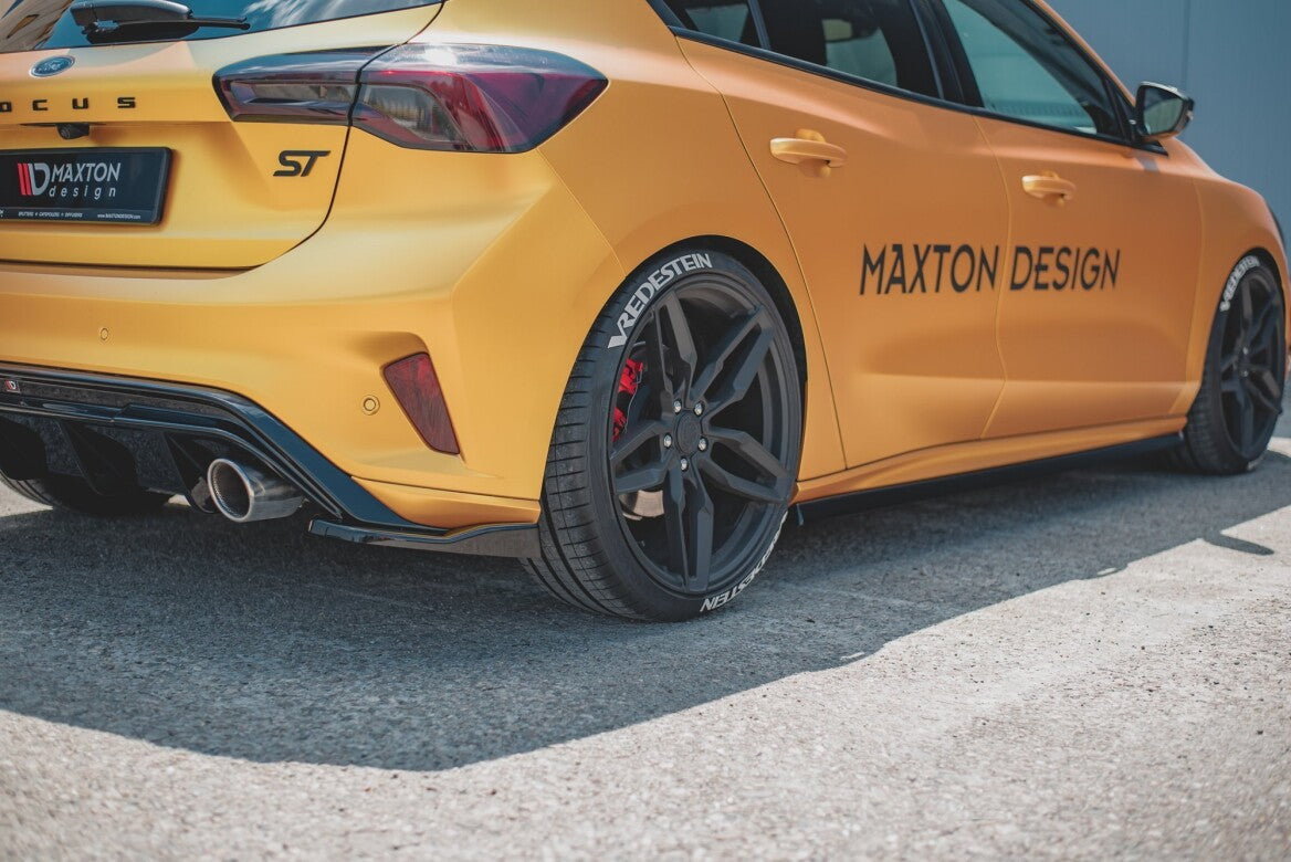 Heck Ansatz Flaps Diffusor V.3 für Ford Focus ST Mk4   Maxton Design