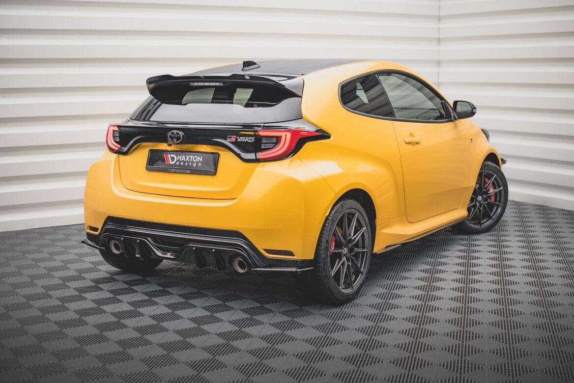 Heck Ansatz Flaps Diffusor V.3 für Toyota GR Yaris   Maxton Design