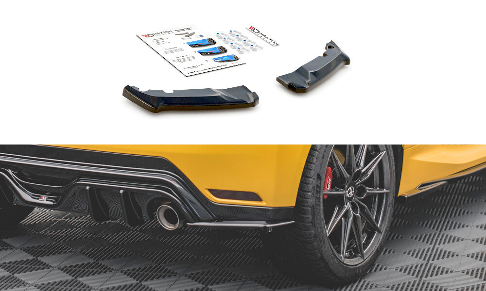Heck Ansatz Flaps Diffusor V.3 für Toyota GR Yaris   Maxton Design
