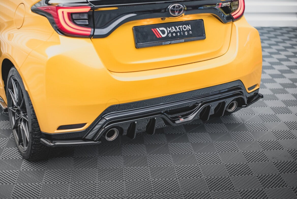 Heck Ansatz Flaps Diffusor V.3 für Toyota GR Yaris   Maxton Design