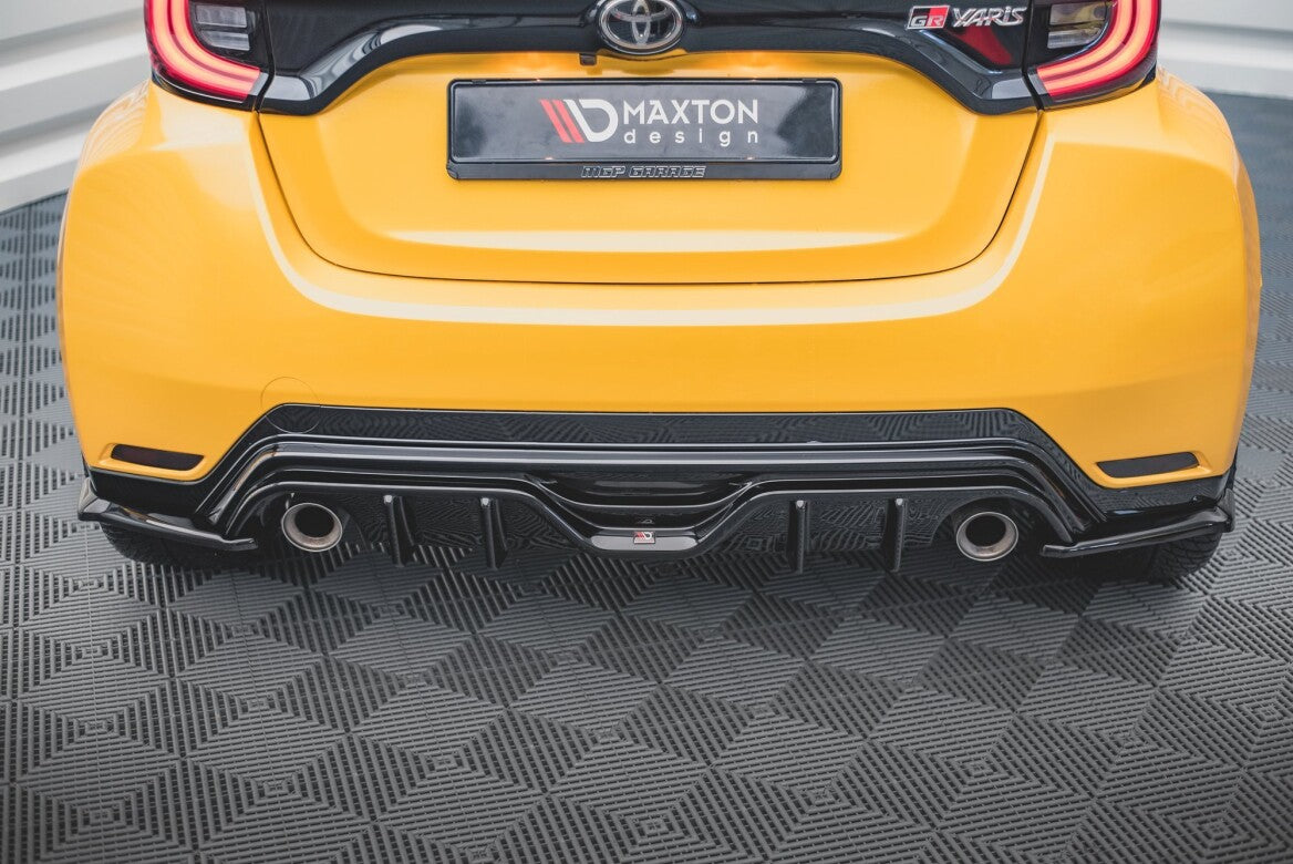Heck Ansatz Flaps Diffusor V.3 für Toyota GR Yaris   Maxton Design