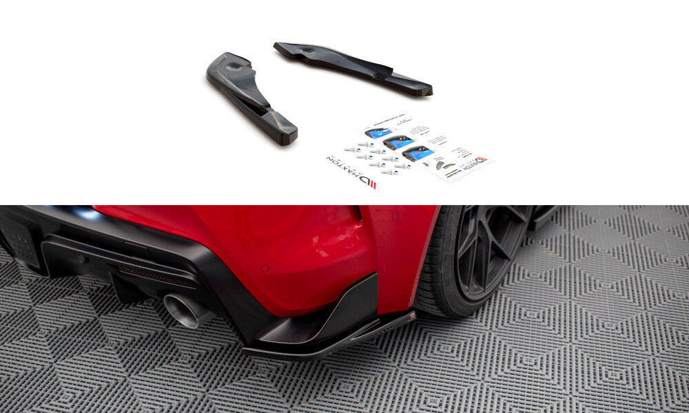 Heck Ansatz Flaps Diffusor V.3 für Toyota Supra Mk5   Maxton Design