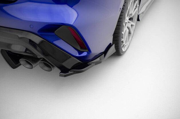 Heck Ansatz Flaps Diffusor V.4 für Audi S3 Limousine 8Y Facelift   Maxton Design