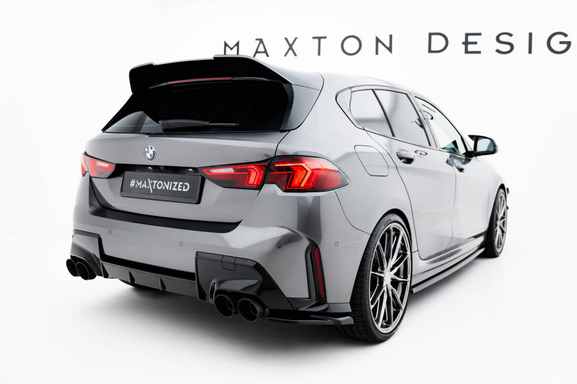 Heck Ansatz Flaps Diffusor V.4 für BMW M135i F70   Maxton Design