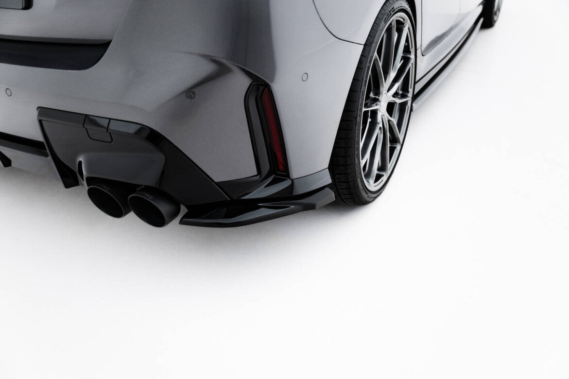 Heck Ansatz Flaps Diffusor V.4 für BMW M135i F70   Maxton Design