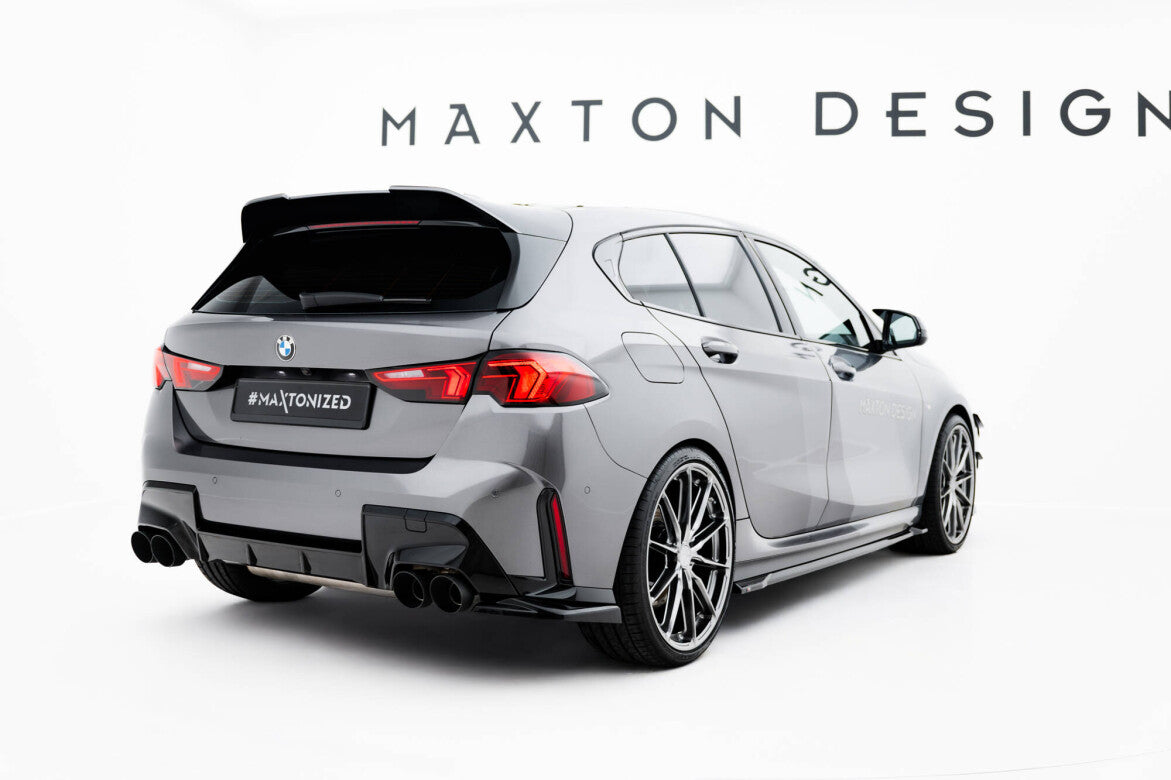 Heck Ansatz Flaps Diffusor V.5 für BMW M135i F70   Maxton Design
