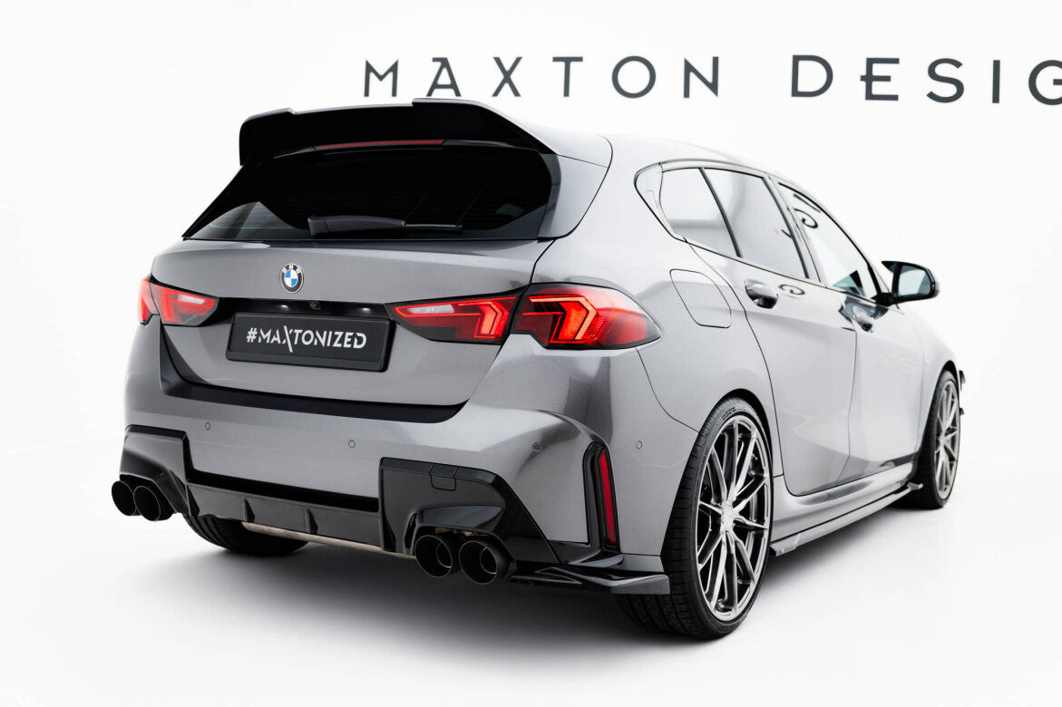 Heck Ansatz Flaps Diffusor V.5 für BMW M135i F70   Maxton Design