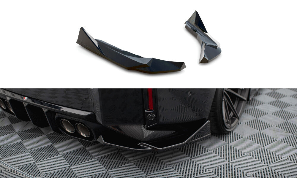 Heck Ansatz Flaps Diffusor V.6 für BMW M2 G87   Maxton Design