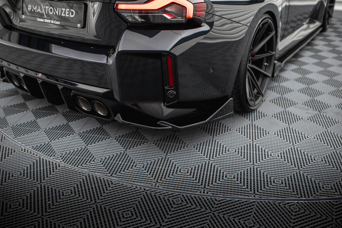 Heck Ansatz Flaps Diffusor V.6 für BMW M2 G87   Maxton Design