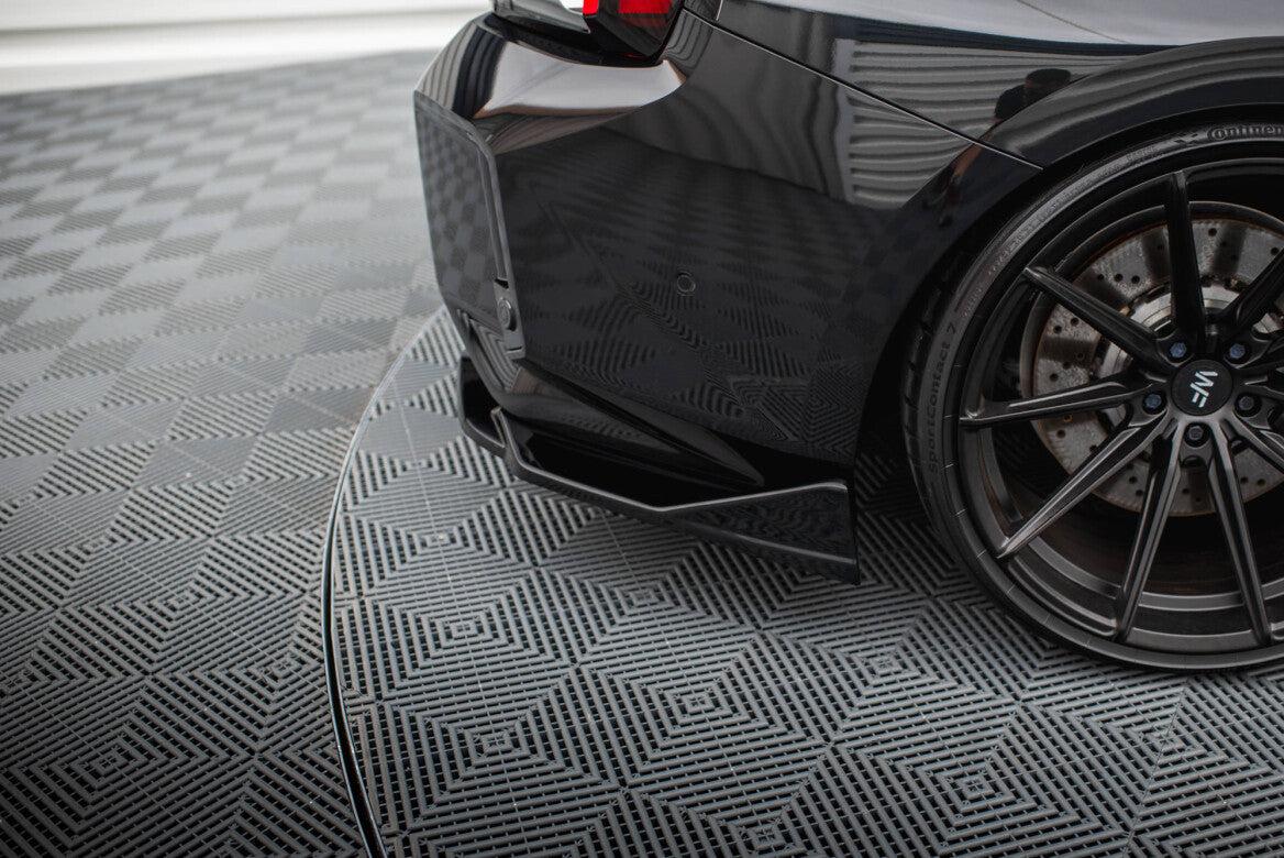 Heck Ansatz Flaps Diffusor V.6 für BMW M2 G87   Maxton Design
