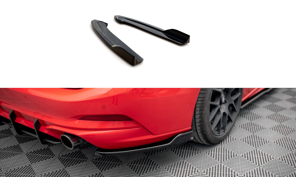 Heck Ansatz Flaps Diffusor V.6 für Ford Focus Kombi ST-Line Mk4   Maxton Design