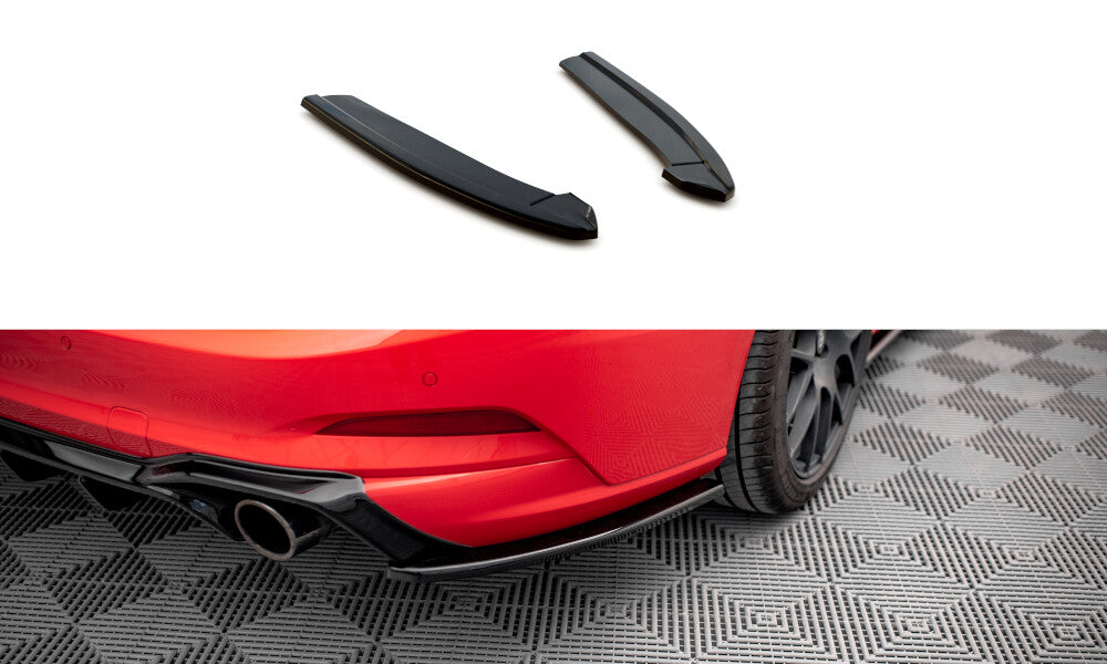 Heck Ansatz Flaps Diffusor V.7 für Ford Focus Kombi ST-Line Mk4   Maxton Design