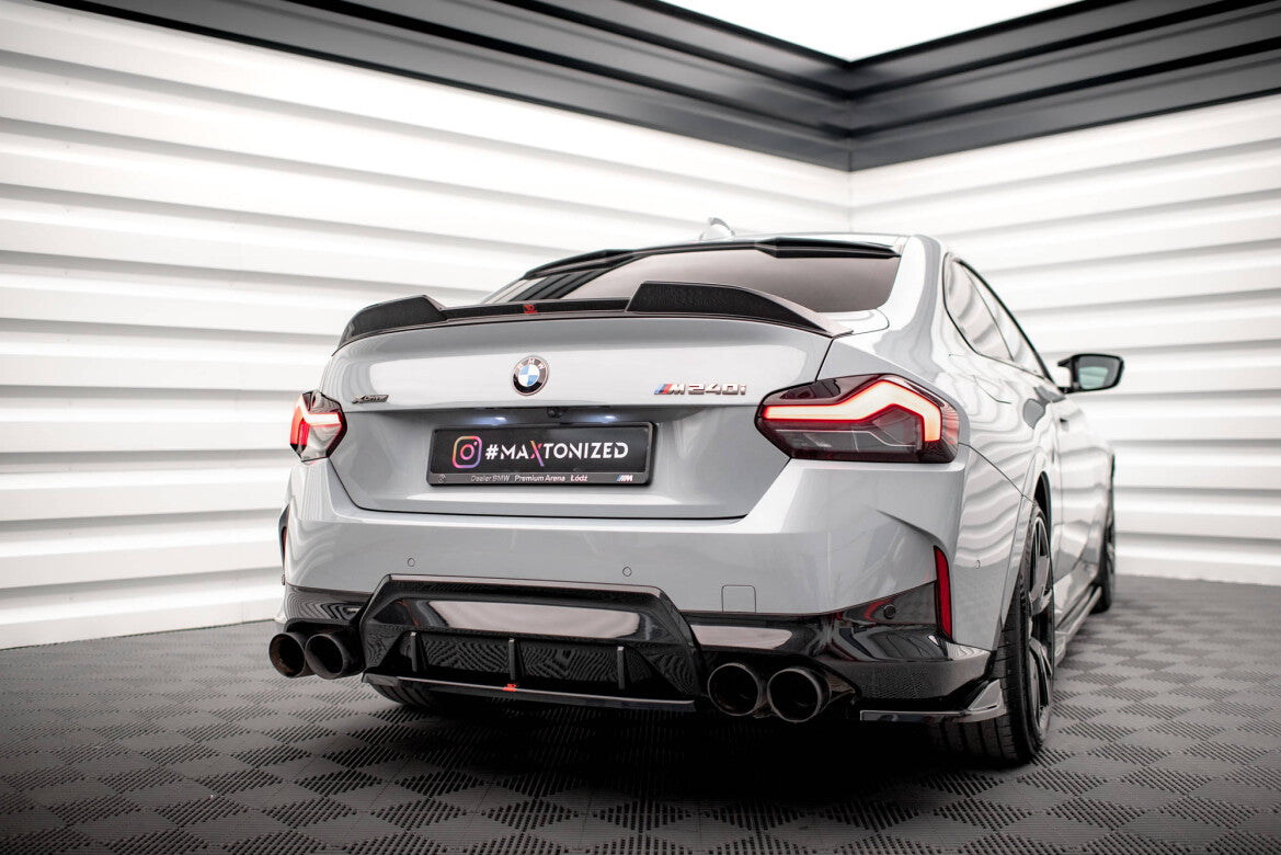 Carbon Fiber Heckklappenspoiler für BMW M2 G87 / M240i / 2 M-Paket / 2 Standard G42   Maxton Design