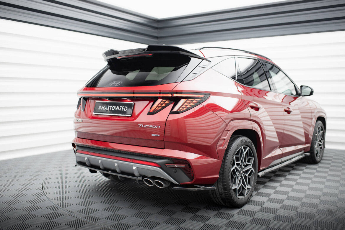 Heck Spoiler Aufsatz Abrisskante 3D für Hyundai Tucson N-Line   Maxton Design