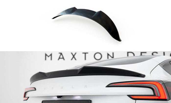 Heck Spoiler Aufsatz Abrisskante 3D für Tesla Model 3   Maxton Design