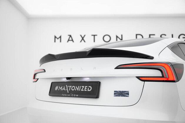 Heck Spoiler Aufsatz Abrisskante 3D für Tesla Model 3   Maxton Design