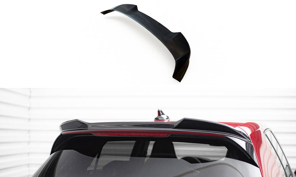 Heck Spoiler Aufsatz Abrisskante 3D für Volkswagen Golf GTI / R Mk8   Maxton Design