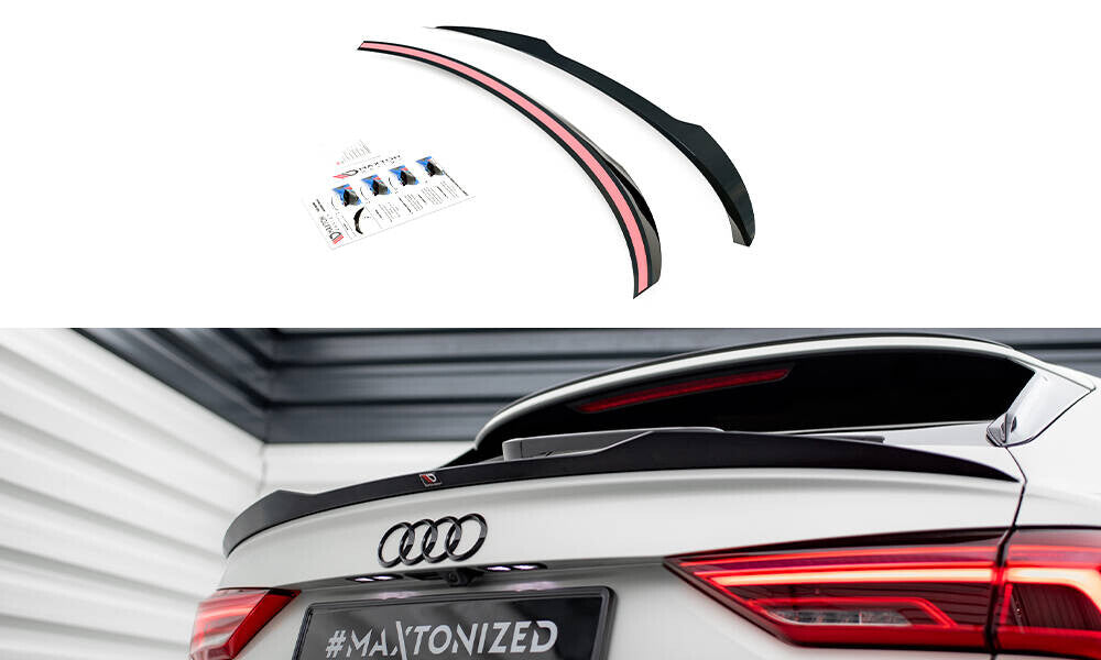 Heck Spoiler Aufsatz Abrisskante für Audi RSQ3 / Q3 S-Line Sportback   Maxton Design