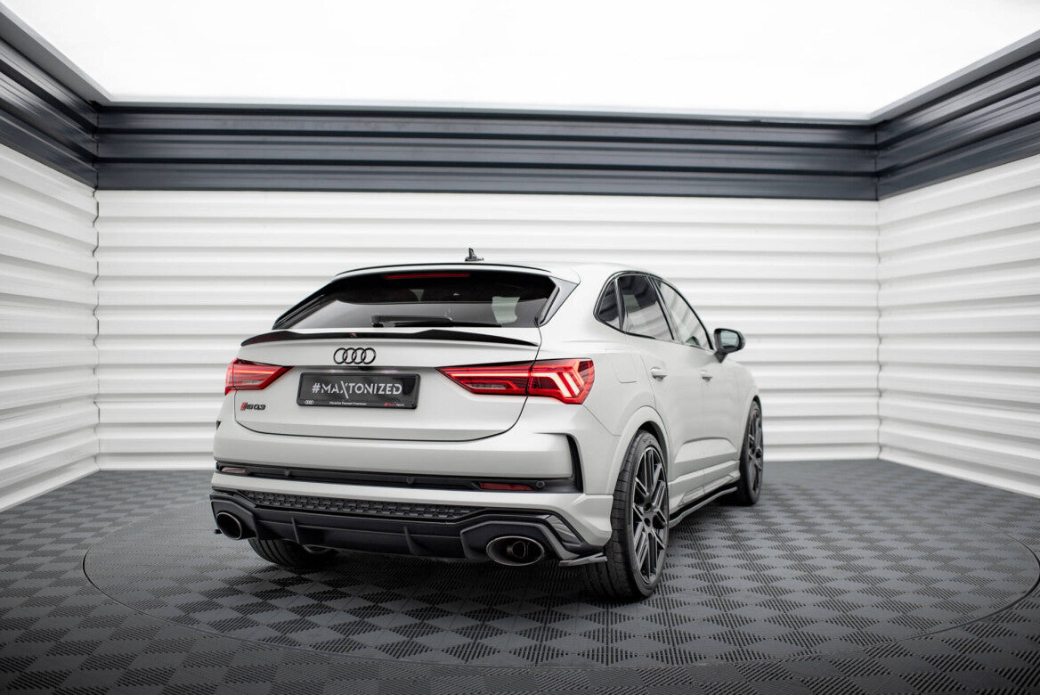 Heck Spoiler Aufsatz Abrisskante für Audi RSQ3 / Q3 S-Line Sportback   Maxton Design