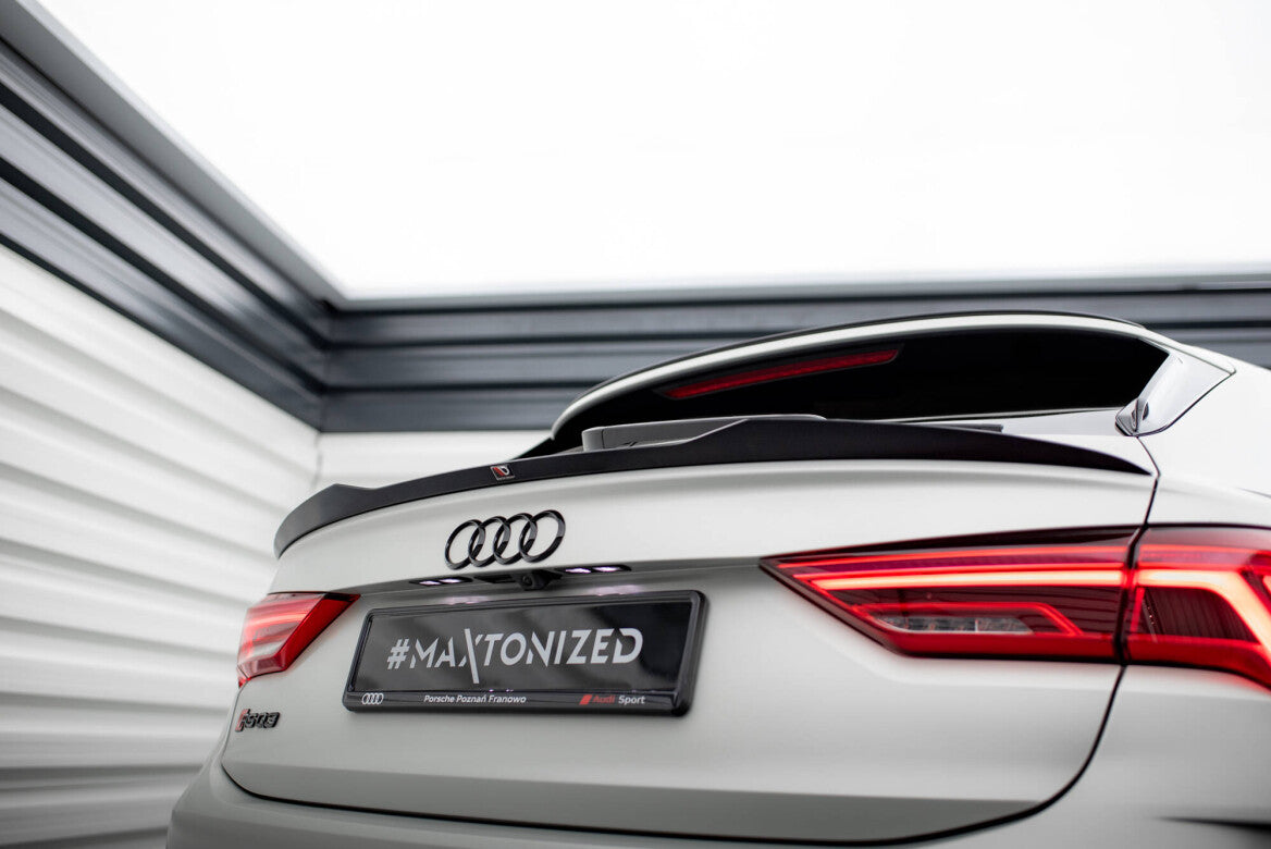 Heck Spoiler Aufsatz Abrisskante für Audi RSQ3 / Q3 S-Line Sportback   Maxton Design