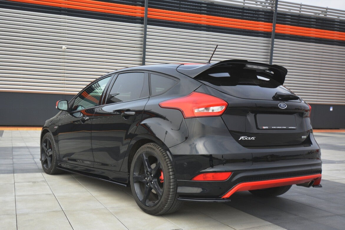 Heck Spoiler Aufsatz Abrisskante für Ford Focus ST-Line Mk3 FL   Maxton Design