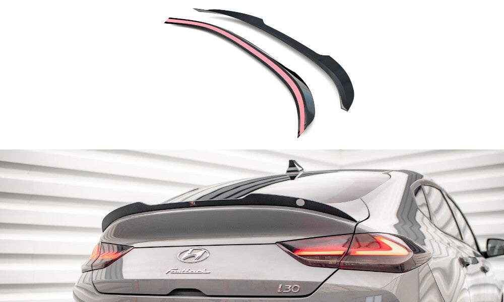 Heck Spoiler Aufsatz Abrisskante für Hyundai I30 Fastback N-Line   Maxton Design