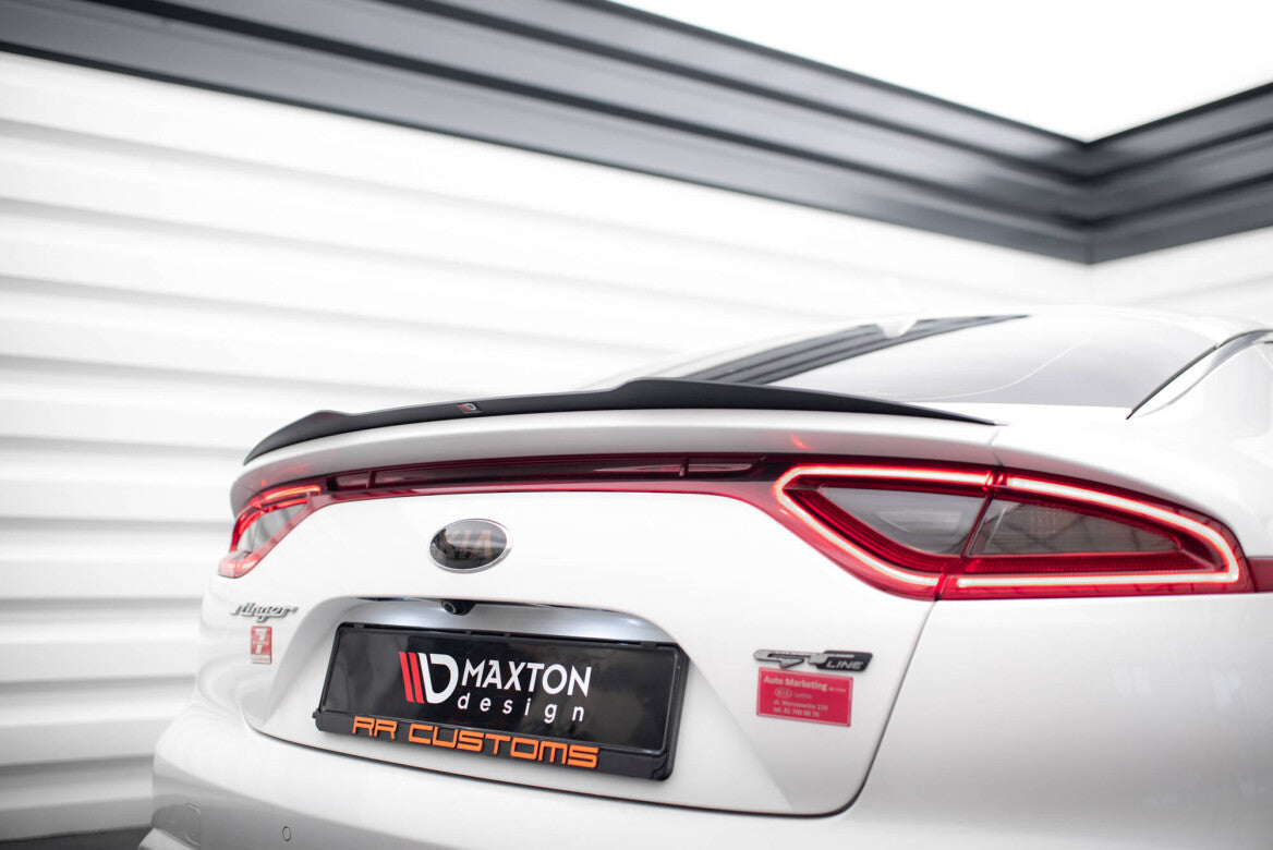 Heck Spoiler Aufsatz Abrisskante für Kia Stinger GT / GT-Line   Maxton Design