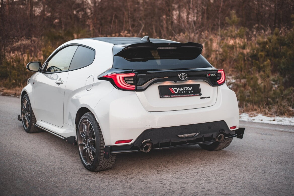 Heck Spoiler Aufsatz Abrisskante für Toyota GR Yaris   Maxton Design